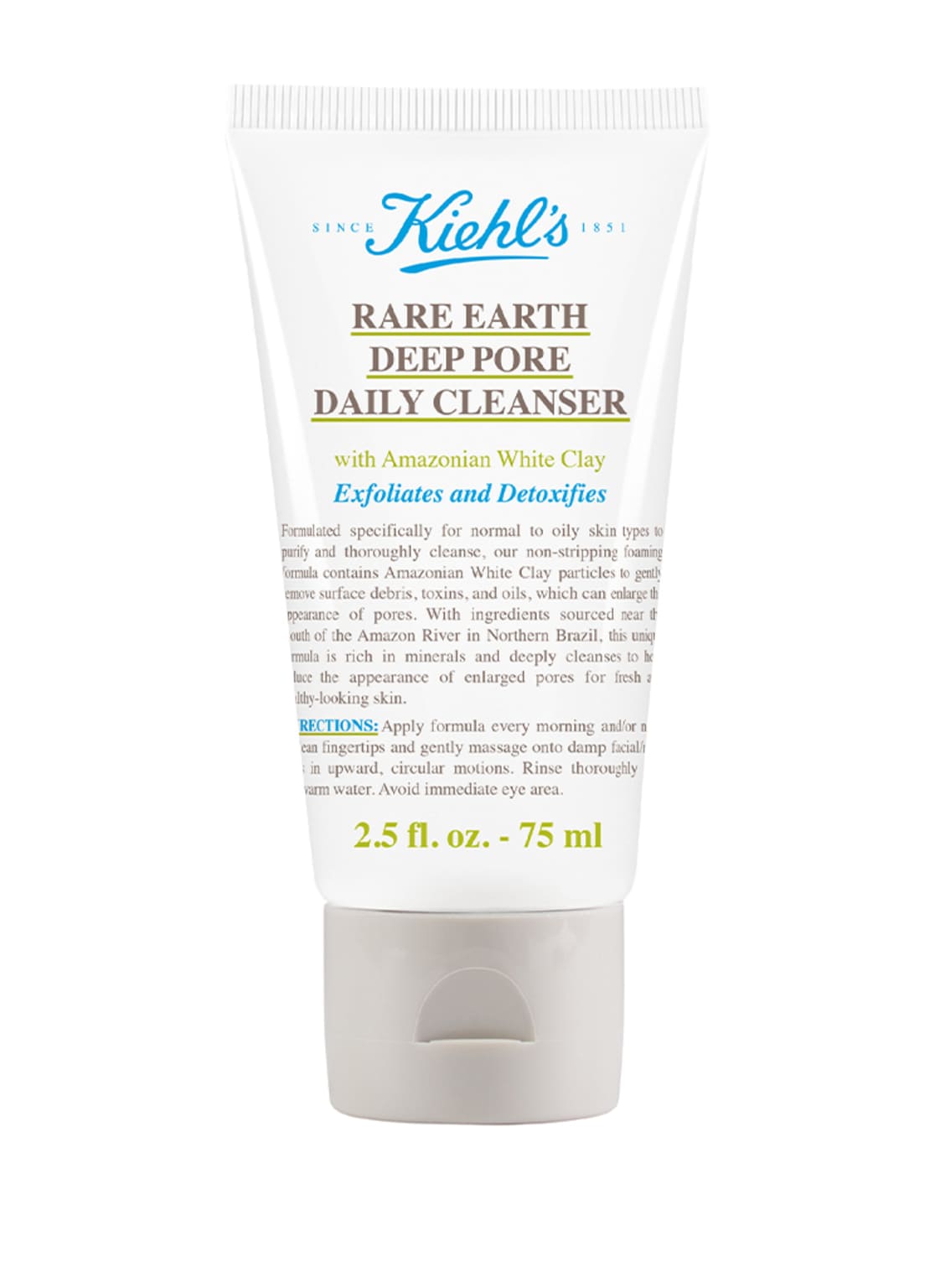 Kiehl's Rare Earth Deep Pore Daily Cleanser Gesichtspeeling 75 ml von Kiehls