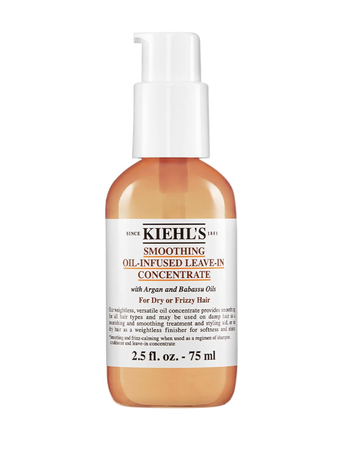 Kiehl's Smoothing Oil-Infused Leave-In Concentrate Haaröl 75 ml von Kiehls