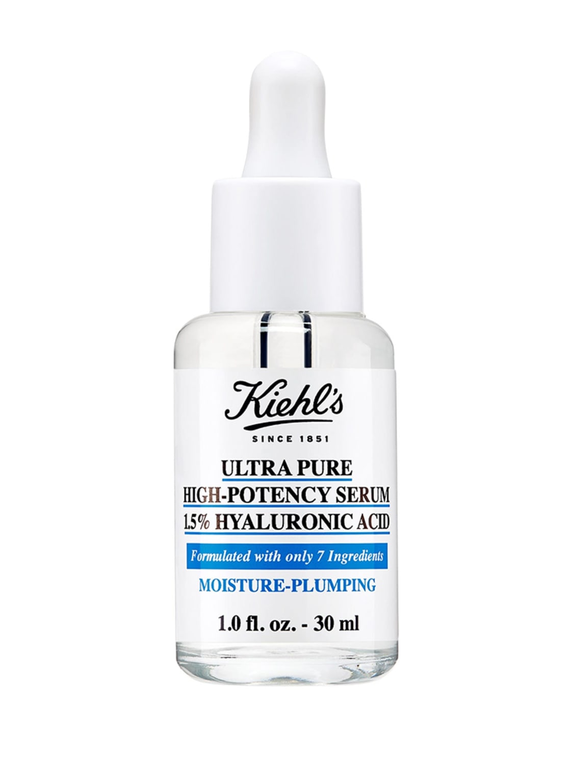 Kiehl's Ultra Pure High-Potency Serum 1.5% Hyaluronic Acid Serum 30 ml von Kiehls