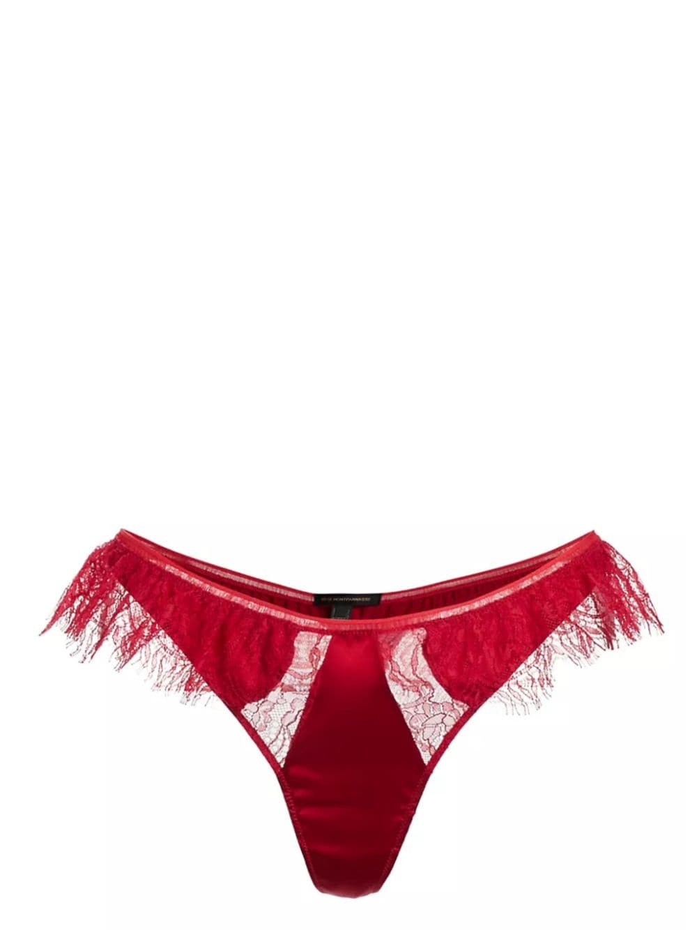 Kiki de Montparnasse Camaret lace thong - Red von Kiki de Montparnasse