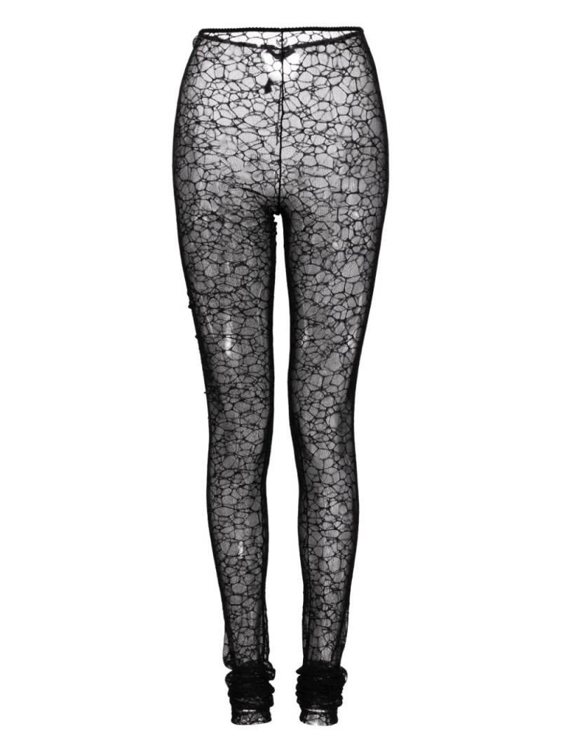 Kiki de Montparnasse Crystalline tights - Black von Kiki de Montparnasse