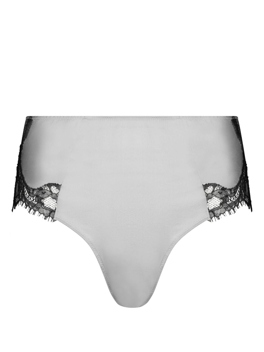 Kiki de Montparnasse Giselle high-waist briefs - Grey von Kiki de Montparnasse