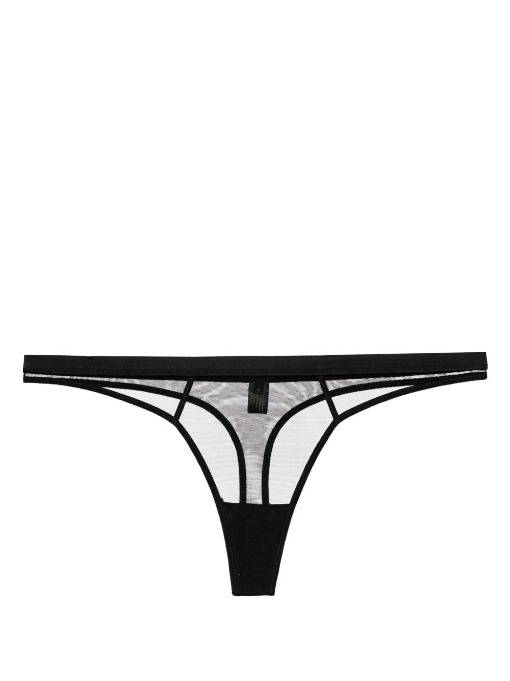 Kiki de Montparnasse Illusion thong - Black von Kiki de Montparnasse