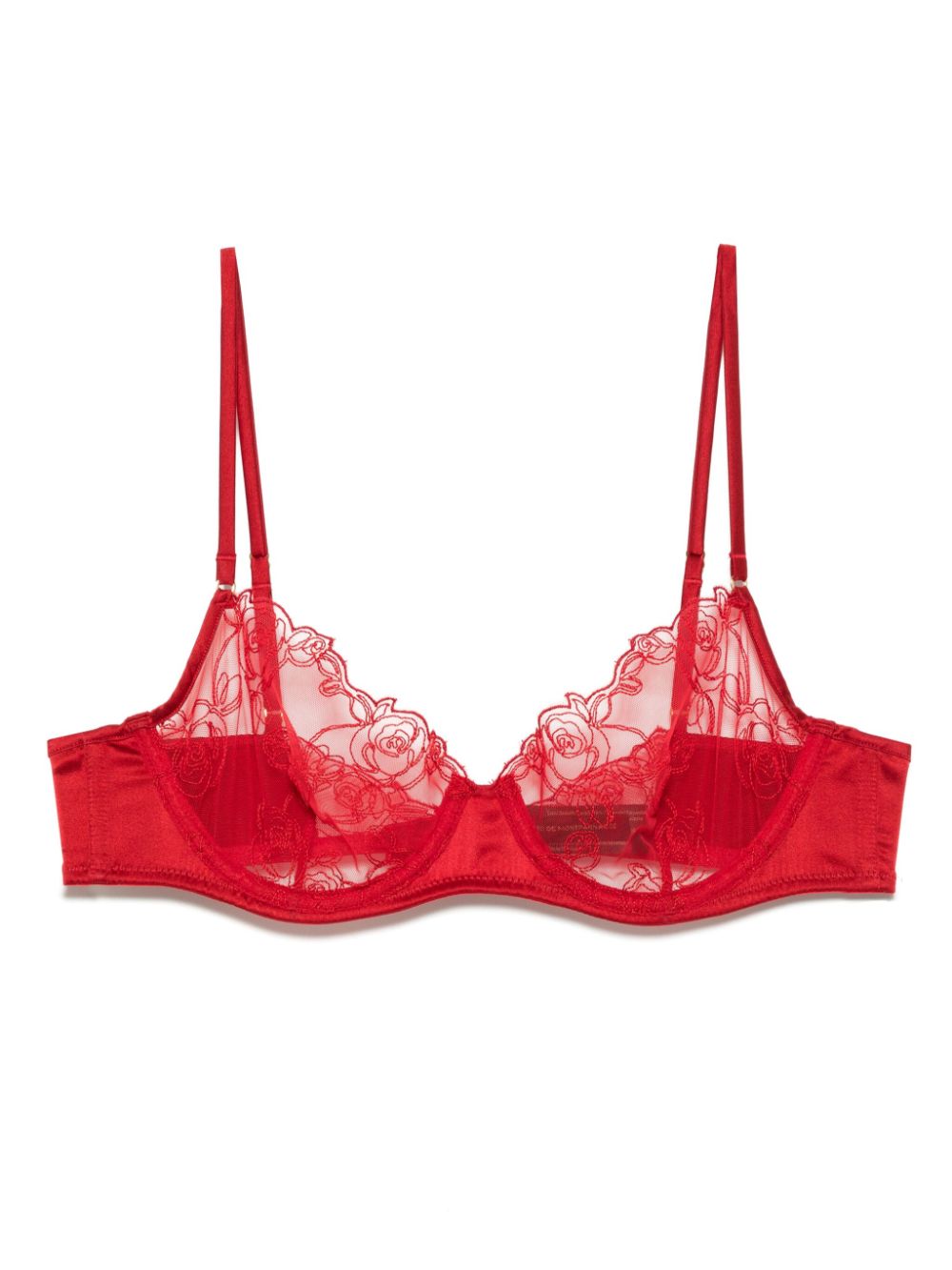 Kiki de Montparnasse LA rose demi bra - Red von Kiki de Montparnasse