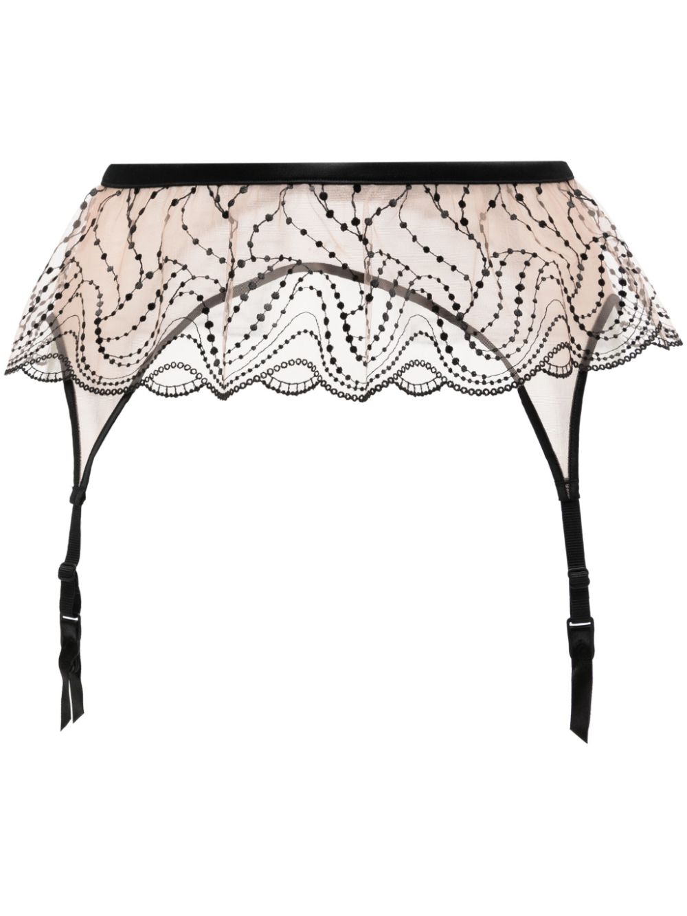 Kiki de Montparnasse Ondule garter belt - Pink von Kiki de Montparnasse