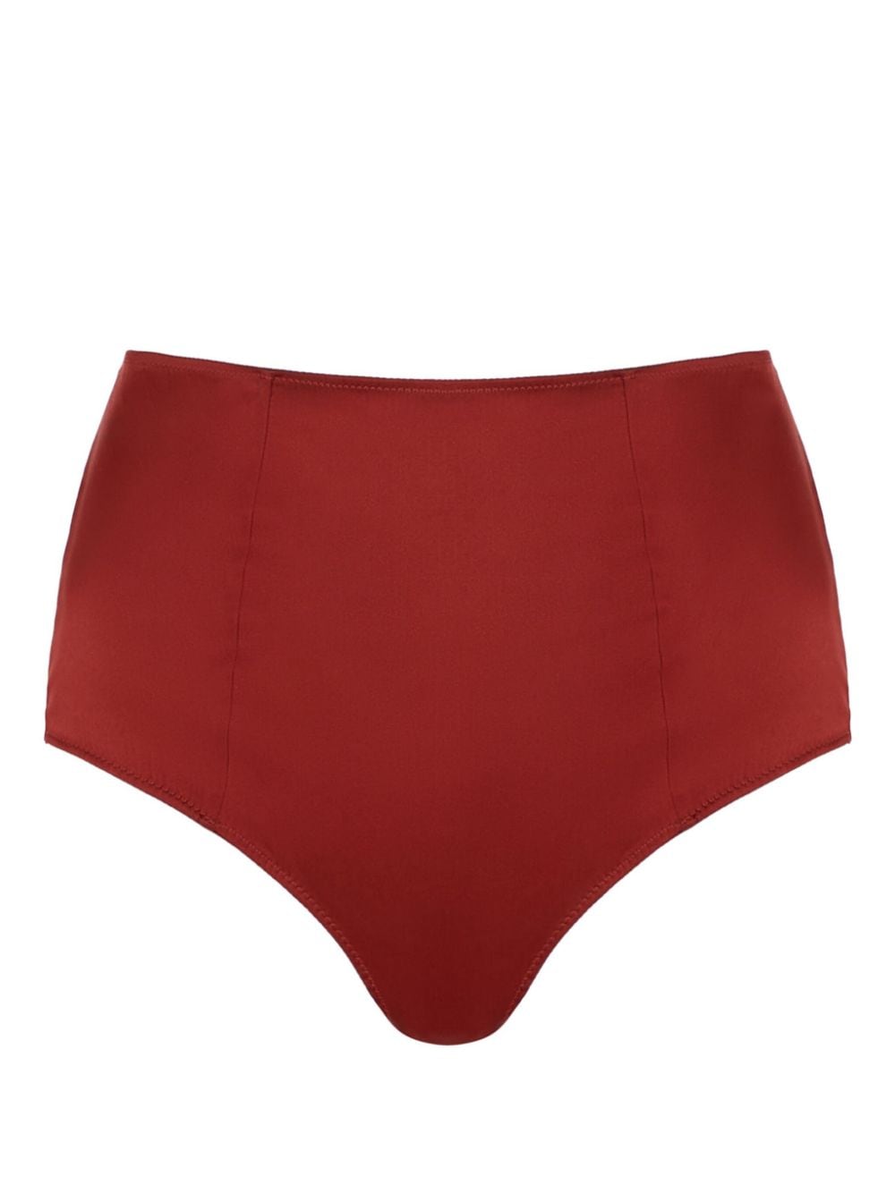 Kiki de Montparnasse Tous Les Jour high-waisted briefs - Red von Kiki de Montparnasse