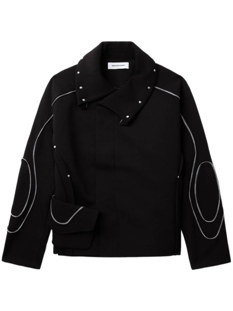 Kiko Kostadinov Chalice jacket - Black von Kiko Kostadinov