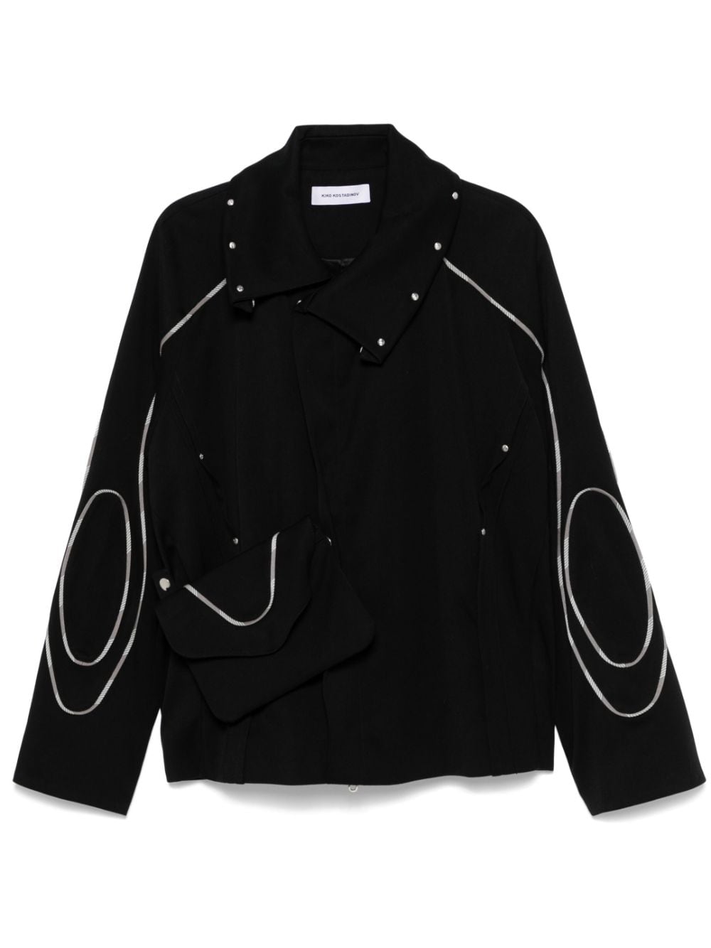 Kiko Kostadinov Chalice jacket - Black von Kiko Kostadinov