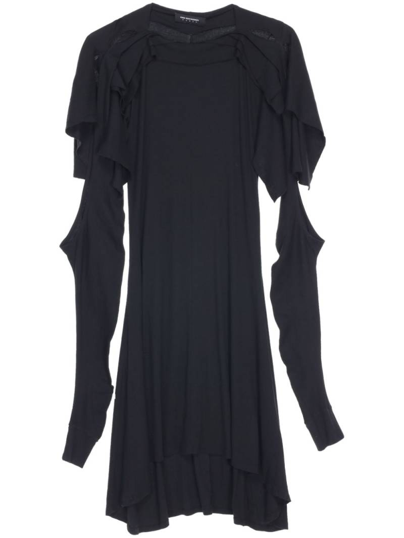 Kiko Kostadinov Circe midi dress - Black von Kiko Kostadinov