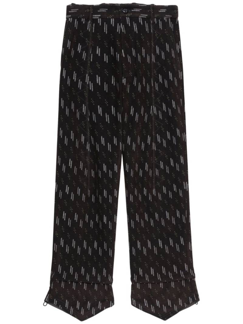 Kiko Kostadinov Jacklight trousers - Black von Kiko Kostadinov