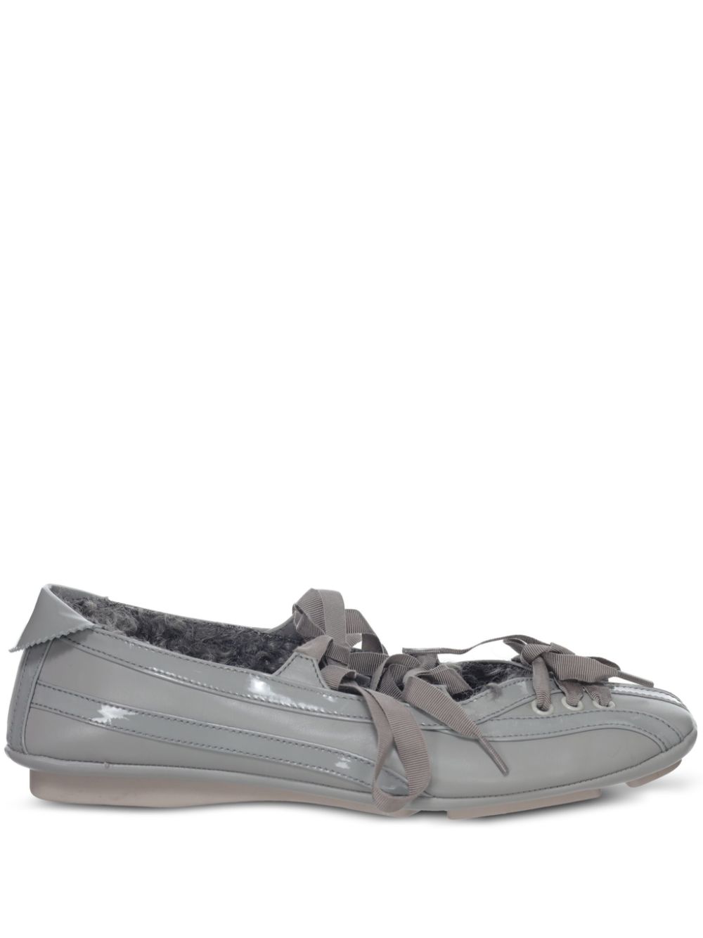 Kiko Kostadinov Lella ballerina shoes - Grey von Kiko Kostadinov