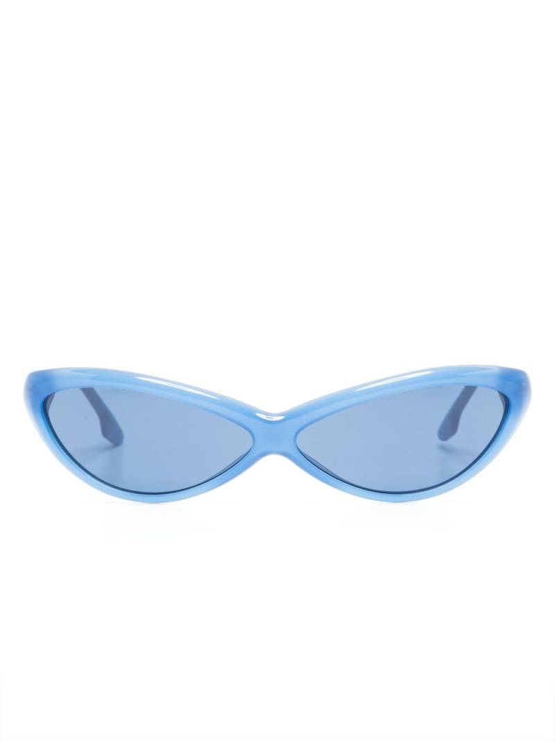 Kiko Kostadinov Nisse cat-eye sunglasses - Blue von Kiko Kostadinov