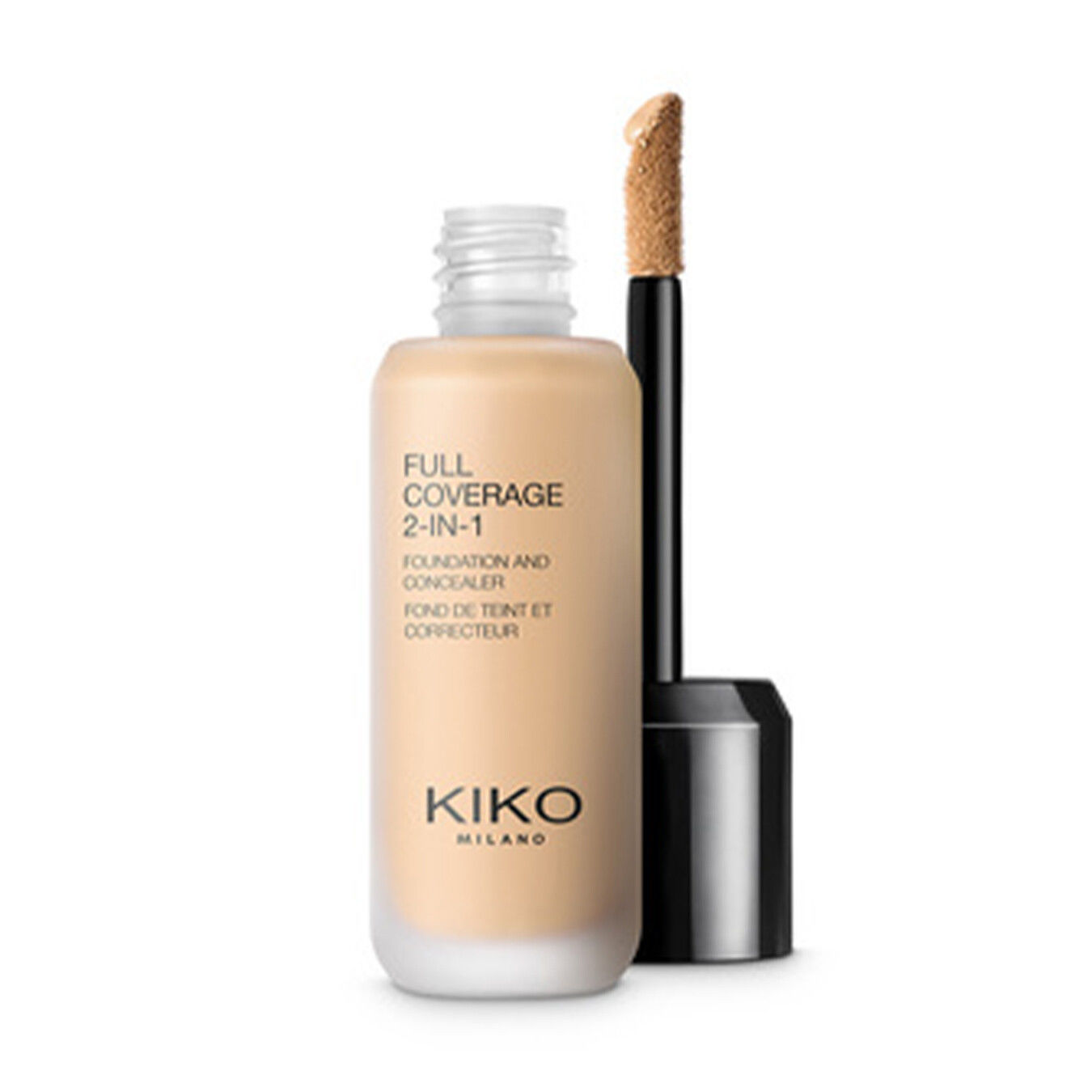 KIKO MILANO Full Coverage 2 in1 Foundation&Concealer Fluid Foundation 1ST von Kiko Milano