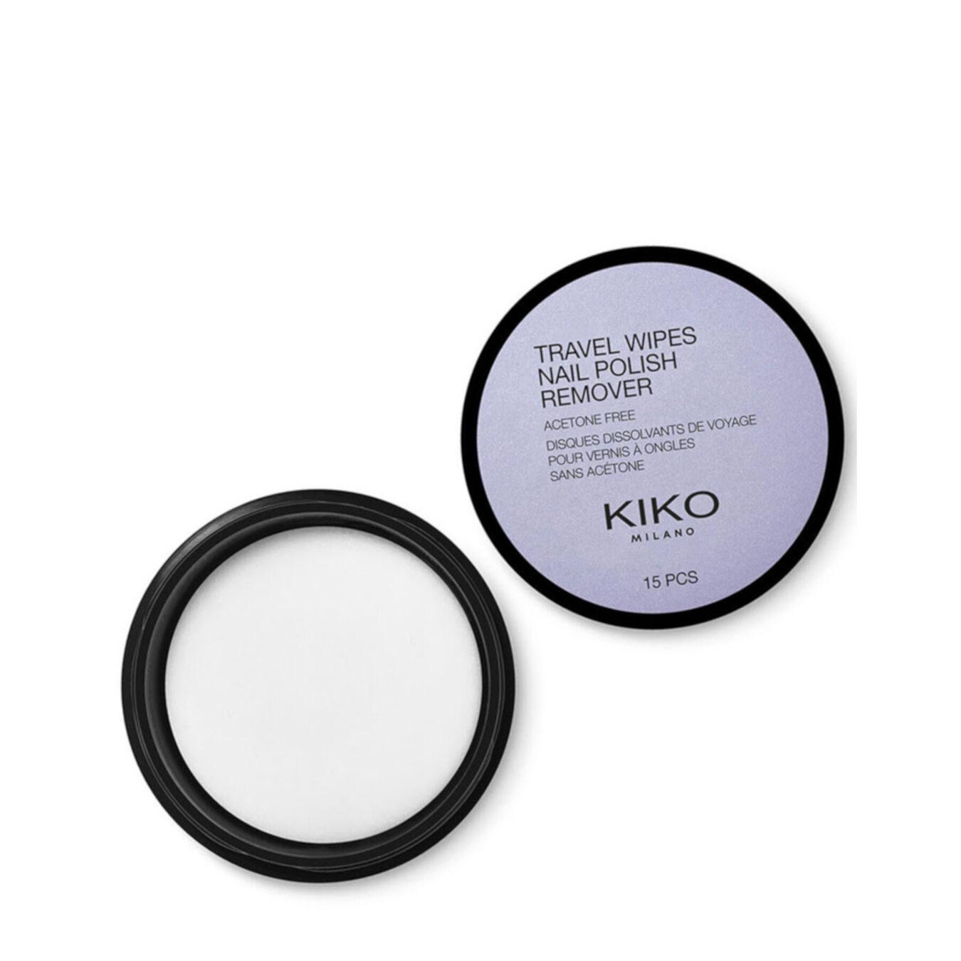 KIKO MILANO Travel Wipes Nail Polish Remover 1ST von Kiko Milano