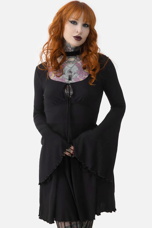 Killstar Rose's Revenge Minikleid | Black | Damen  | M von Killstar