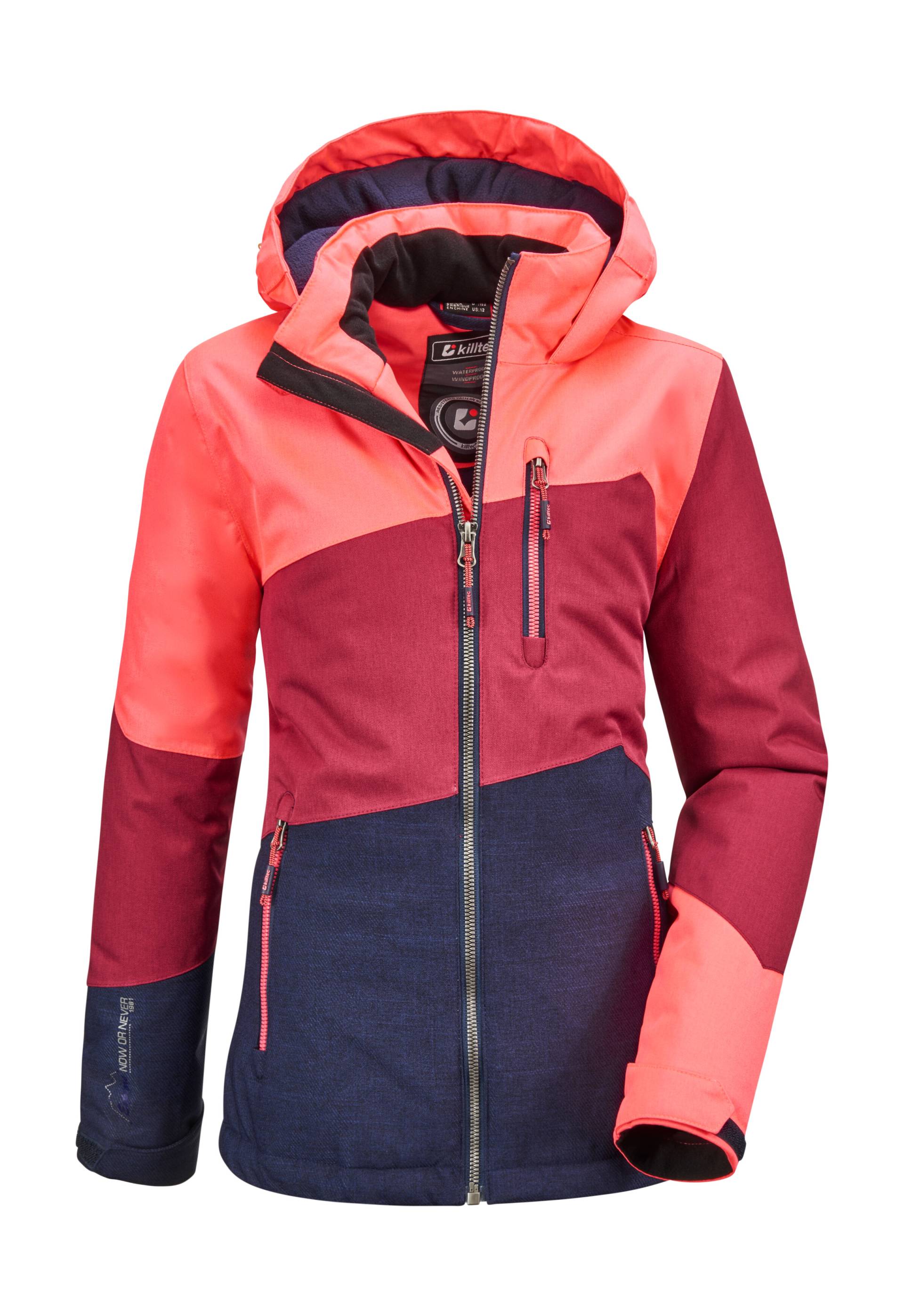 Killtec Outdoorjacke »Lynge GRLS JCKT B«, Wasserdichte Winterjacke mit Kapuze, Fleece, verstellbaren Ärmeln Killtec Outdoorjacke »Lynge GRLS JCKT B«, Wasserdichte Winterjacke mit Kapuze, Fleece, verstellbaren Ärmeln von Killtec