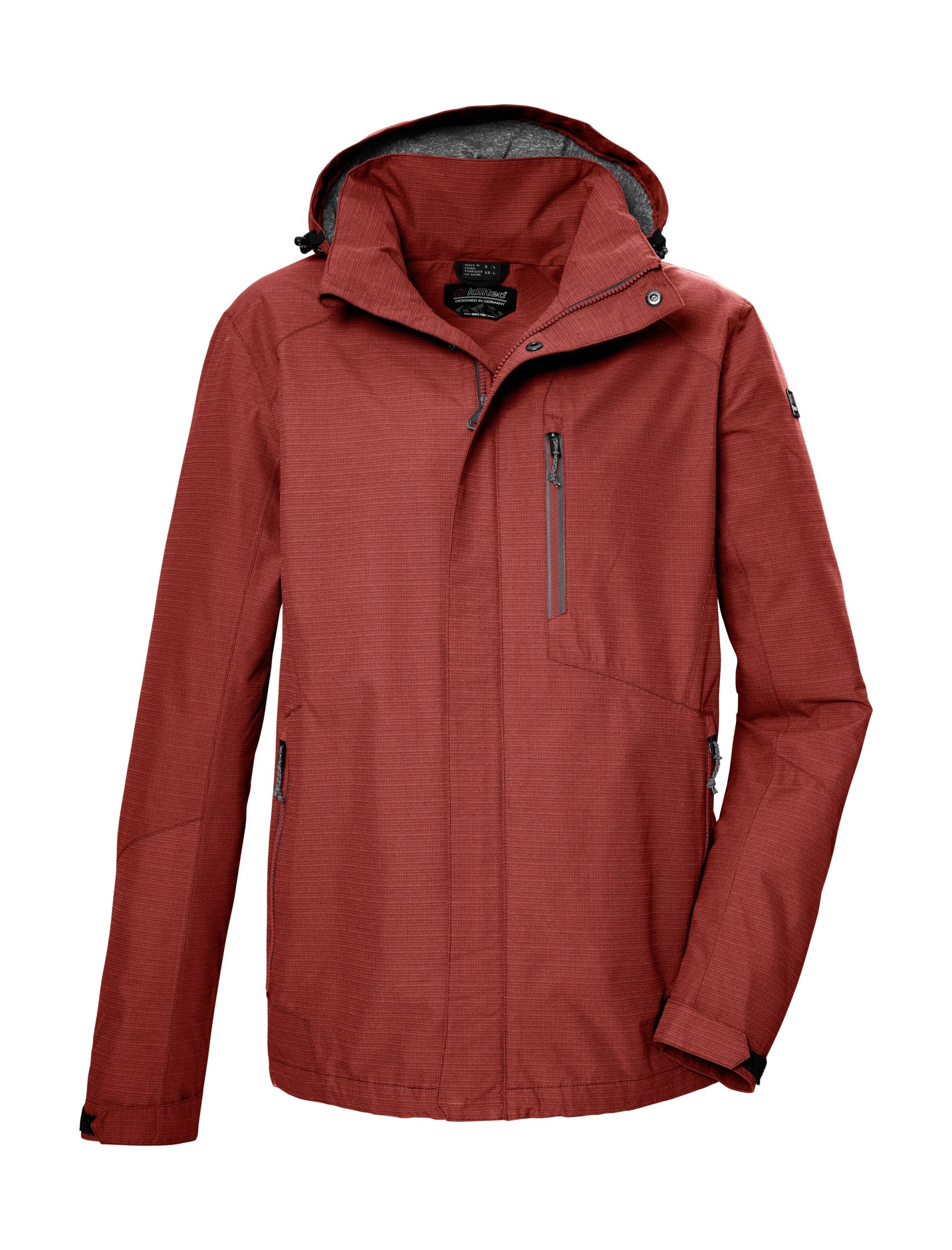 Killtec Outdoorjacke »KOS 256 MN JCKT_CARLEB«, Wasser- und winddichte Herrenjacke, atmungsaktiv, abnehmbare Kapuze von Killtec