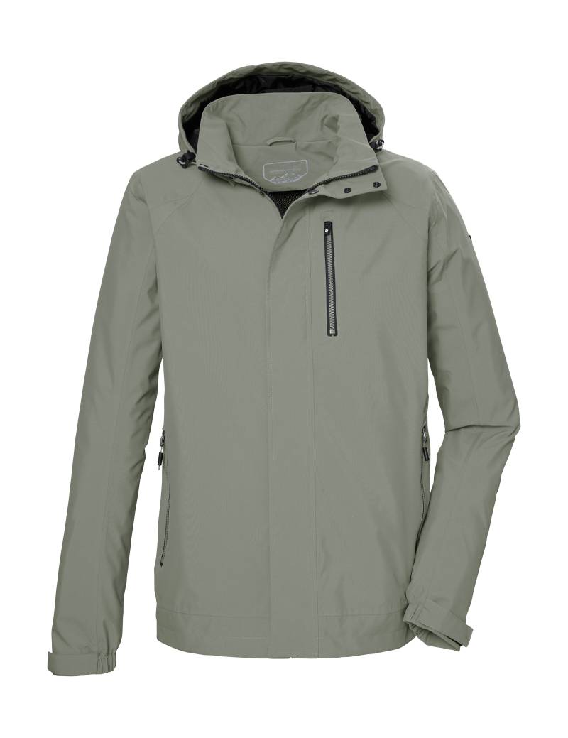 Killtec Outdoorjacke »KOS 52 MN JCKT«, Wasser-/winddicht, abn Kapuze, atmungsaktiv, nachhaltige Fertigung von Killtec