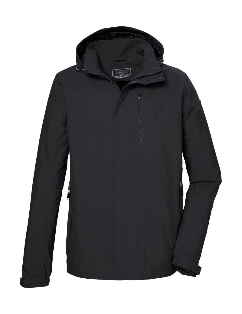 Killtec Outdoorjacke »KOS 52 MN JCKT«, Wasser-/winddicht, abn Kapuze, atmungsaktiv, nachhaltige Fertigung von Killtec