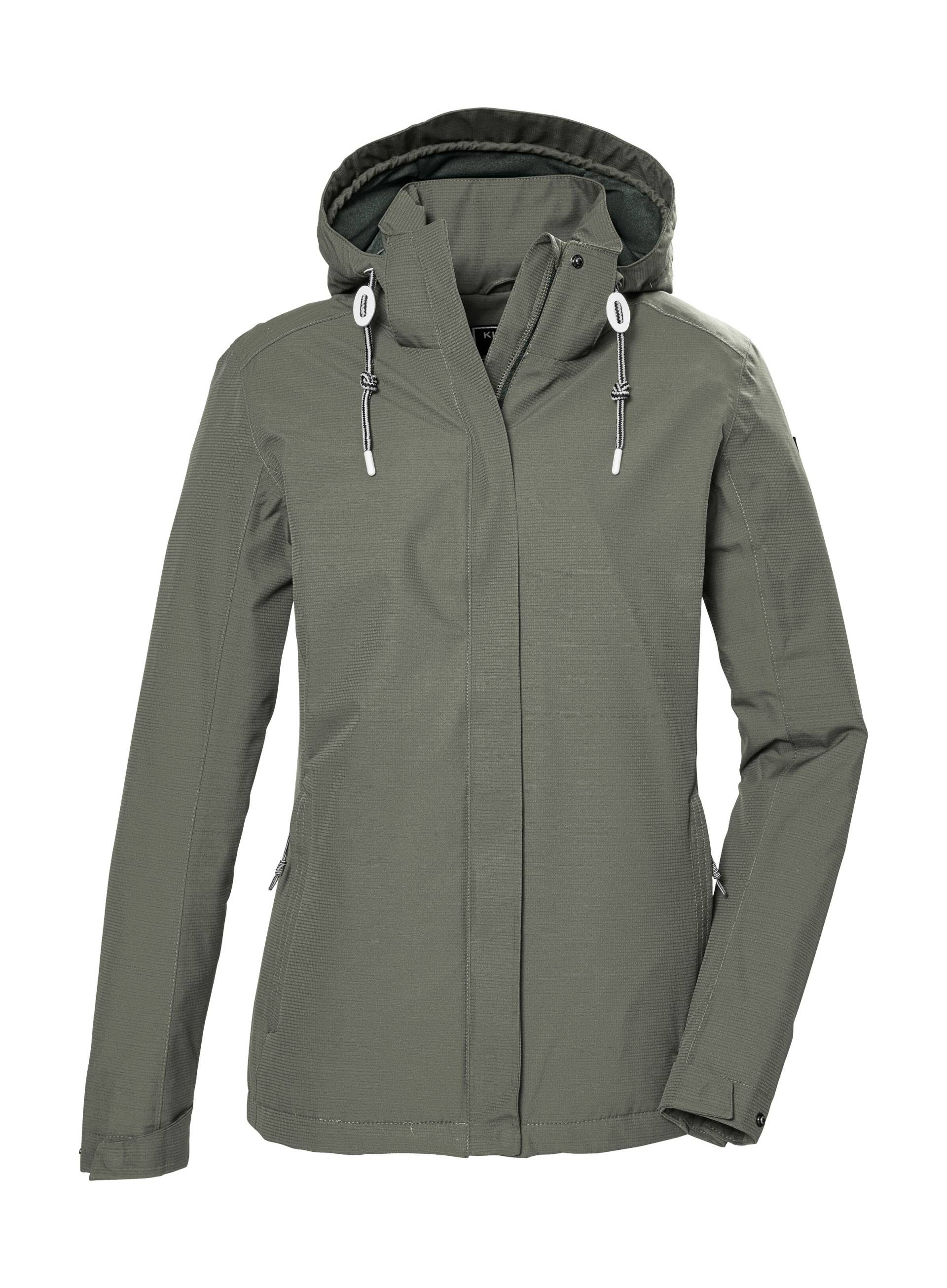 Killtec Outdoorjacke »KOS 61 WMN JCKT«, Wasserdicht, atmungsaktiv, abnehmbare Kapuze, nachhaltige Herstellung von Killtec