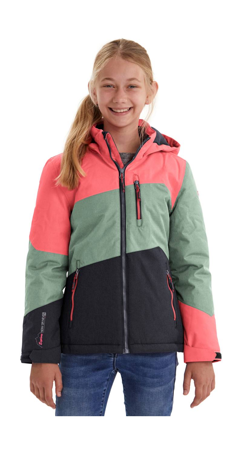 Killtec Outdoorjacke »Lynge GRLS JCKT B«, Wasserdichte Winterjacke mit Kapuze, Fleece, verstellbaren Ärmeln von Killtec