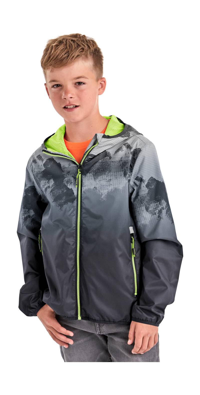 Killtec Outdoorjacke »Lyse BYS JCKT B«, Leichte, wasserdichte Kinderjacke, klein verpackbar, cooles Muster von Killtec