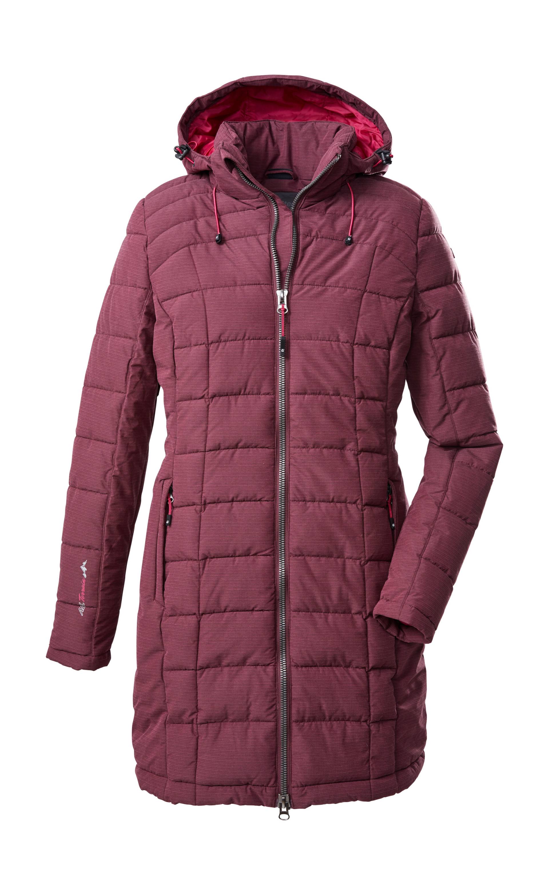 Killtec Steppmantel »Skane WMN Quilted PRK«, Moderner Parka von killtec: warm, wasser- und winddicht, atmungsaktiv von Killtec