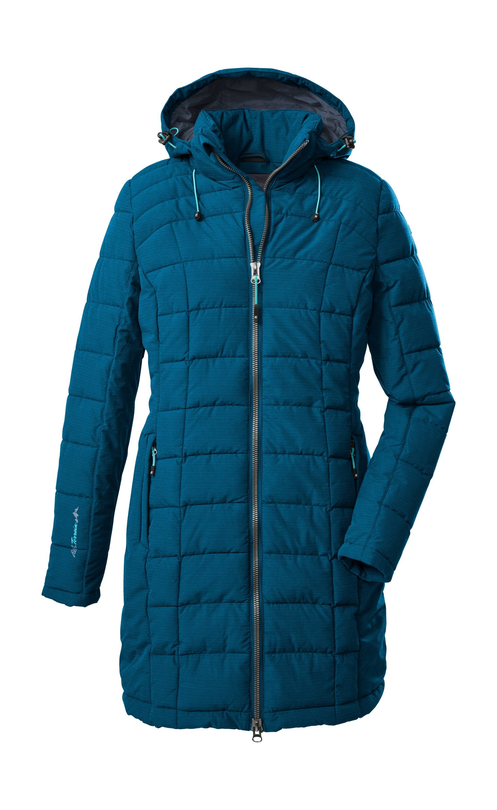 Killtec Steppmantel »Skane WMN Quilted PRK«, Moderner Parka von killtec: warm, wasser- und winddicht, atmungsaktiv von Killtec