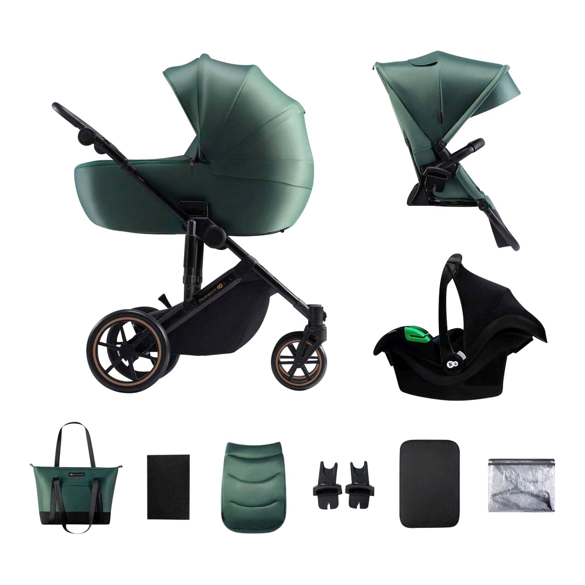 Kombikinderwagen PRIME 2 Trio-Set inkl. Babyschale MINK PRO i-Size Kombikinderwagen PRIME 2 Trio-Set inkl. Babyschale MINK PRO i-Size von Kinderkraft