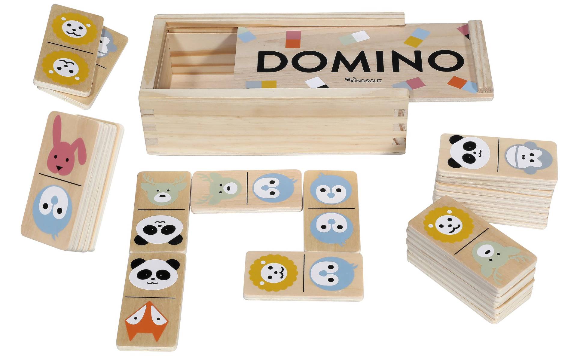 KINDSGUT Spiel »Domino Tiere« von Kindsgut