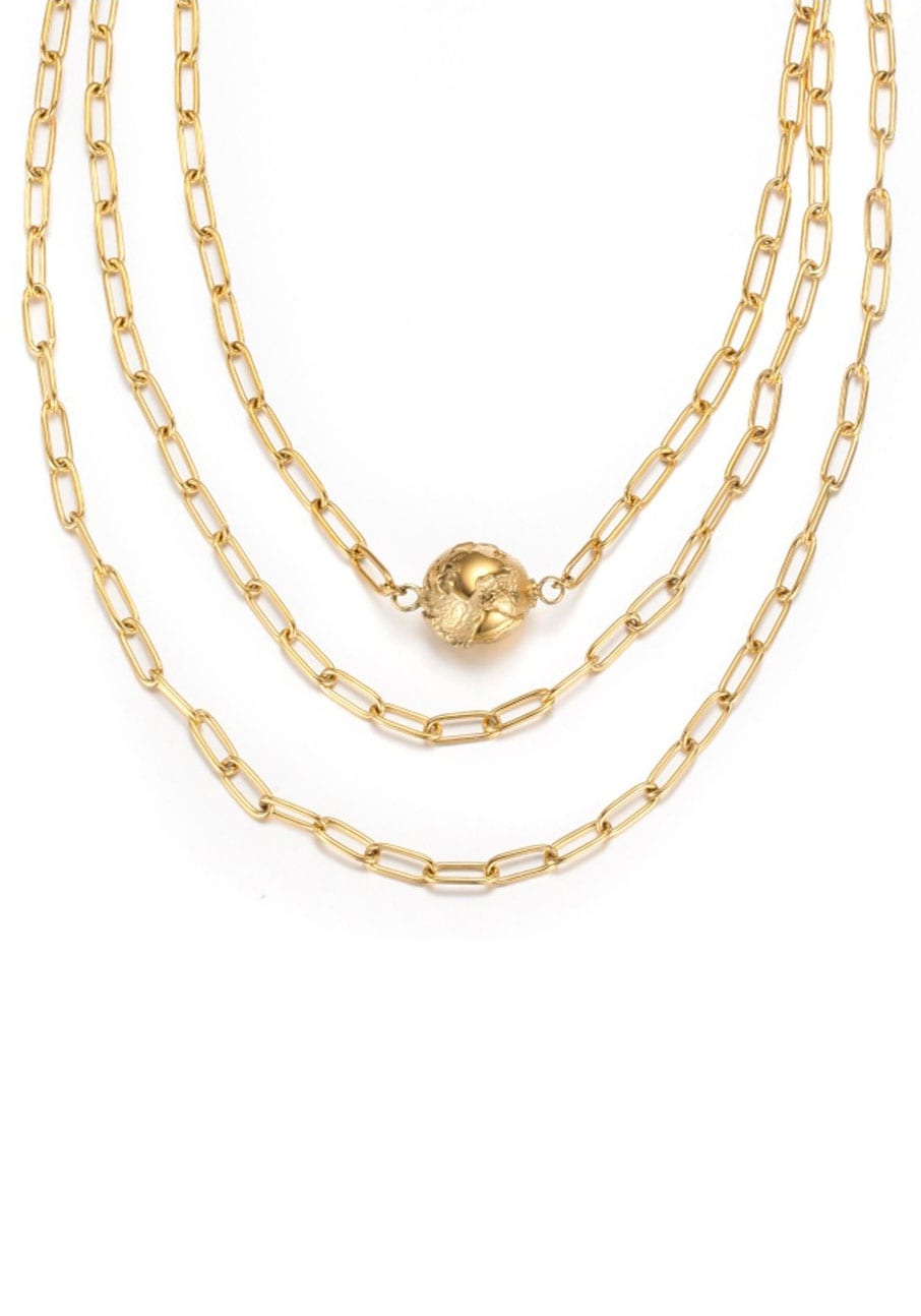 Kingka Kette mit Anhänger »Planet Earth, SN747G, SN747S« Kingka Kette mit Anhänger »Planet Earth, SN747G, SN747S« von Kingka