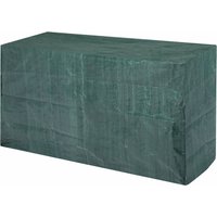 Abdeckung 3-Sitzer Gartenbank Grün 162x65x88cm von Kingsleeve®