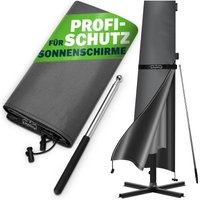 Abdeckung Sonnenschirm Anthrazit Ø350cm von Kingsleeve®