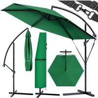 Ampelschirm Grün Alu Ø330cm UV-Schutz 50+ + Windsicherung von Kingsleeve®