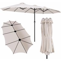 Doppelsonnenschirm Creme UV-Schutz 80+ von Kingsleeve®