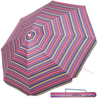 Sonnenschirm Crete Bunt 200cm UV-Schutz 50+ Neigefunktion von Kingsleeve®