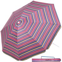Sonnenschirm Crete Bunt 200cm UV-Schutz 50+ Neigefunktion von Kingsleeve®