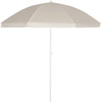 Sonnenschirm Cyprus Beige 180cm UV-Schutz 50+ Neigefunktion von Kingsleeve®