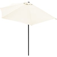 Terrassen-Sonnenschirm Creme UV-Schutz 80+ von Kingsleeve®