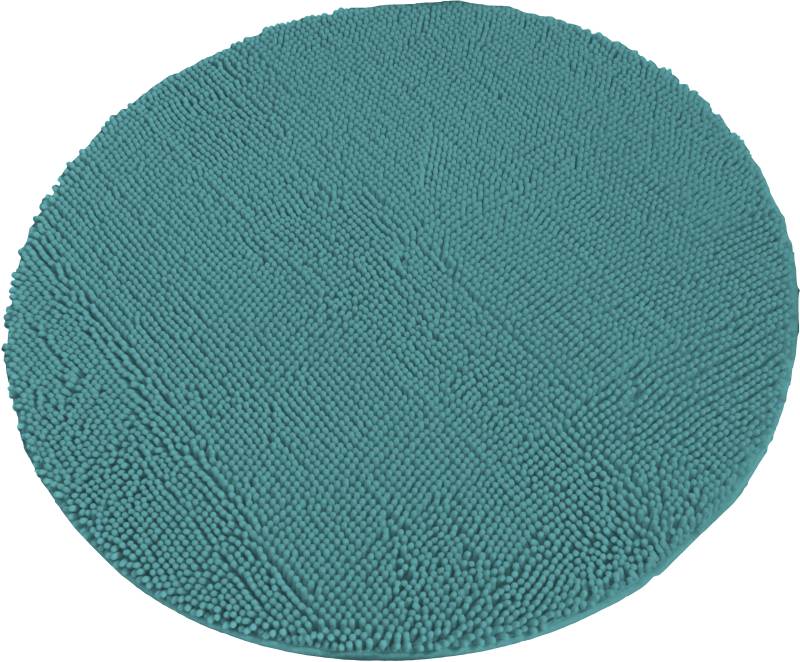 KiNZLER Badematte »Chenille«, Höhe 18 mm, rutschhemmend beschichtet, fussbodenheizungsgeeignet, Badteppich, Uni Farben, weich, als rechteckig, rund & Set erhältlich von Kinzler