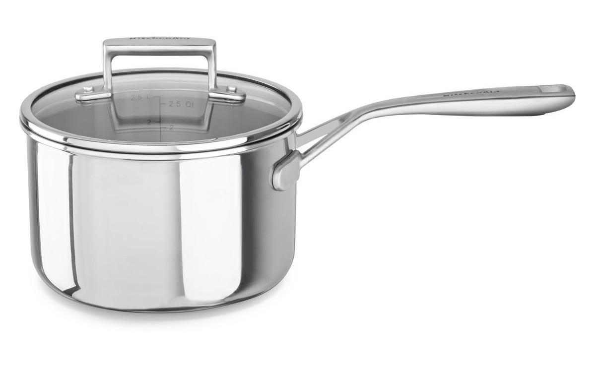 KitchenAid Kasserolle »KC2T30PLST 18 cm«, Edelstahl KitchenAid Kasserolle »KC2T30PLST 18 cm«, Edelstahl von KitchenAid