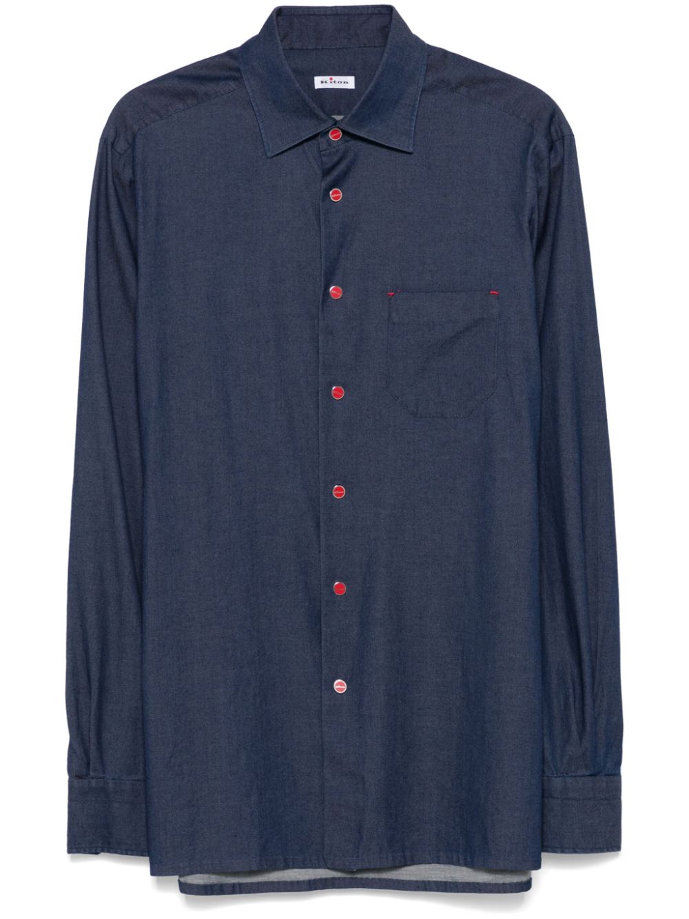 Kiton Nerano shirt - Blue von Kiton