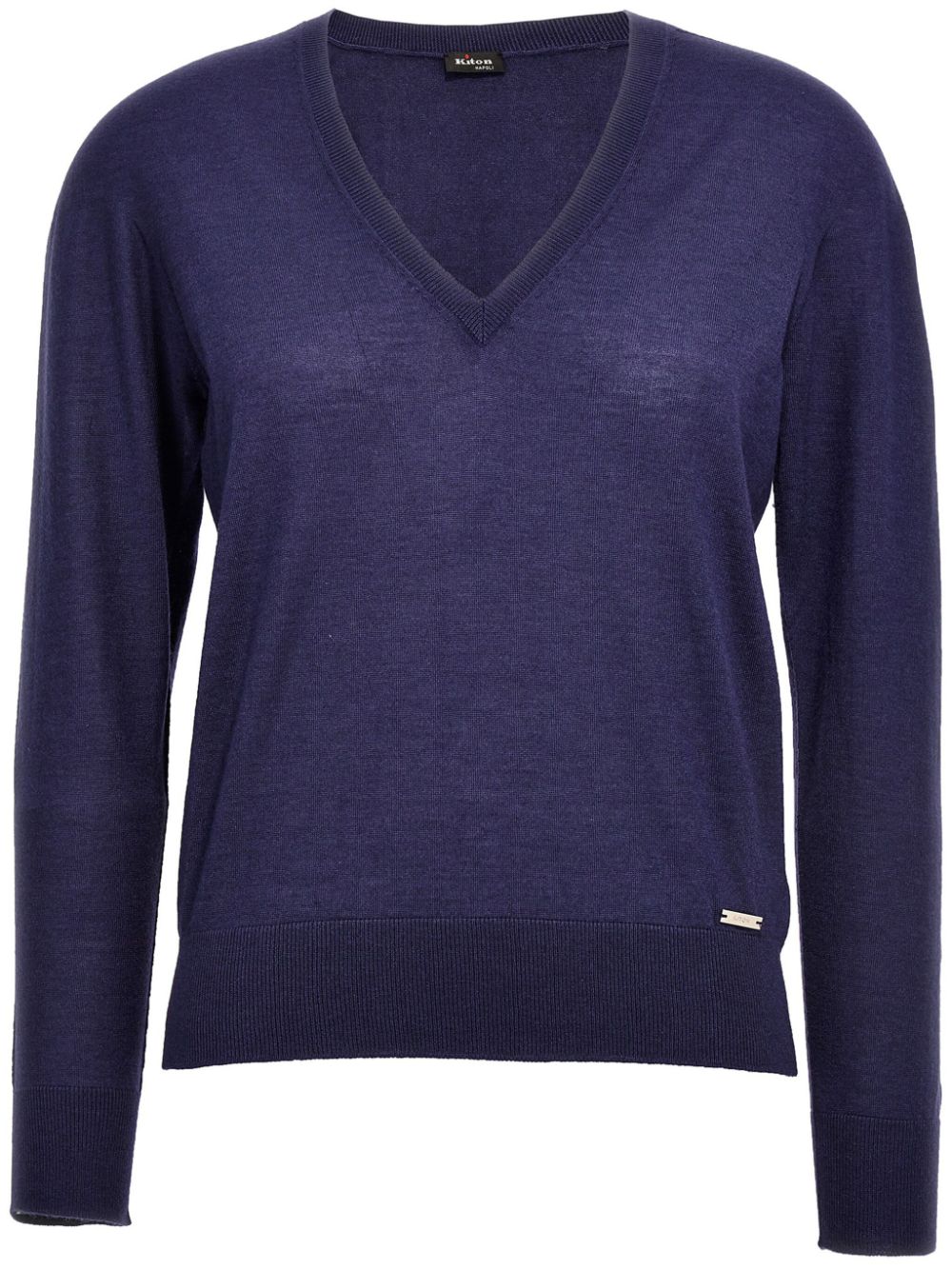 Kiton V-neck sweater - Blue von Kiton