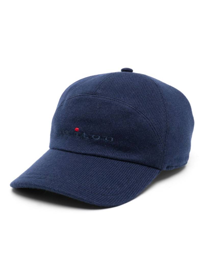 Kiton cashmere cap - Blue von Kiton