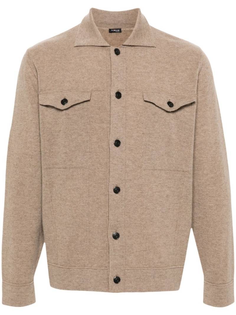 Kiton cashmere cardigan - Neutrals von Kiton