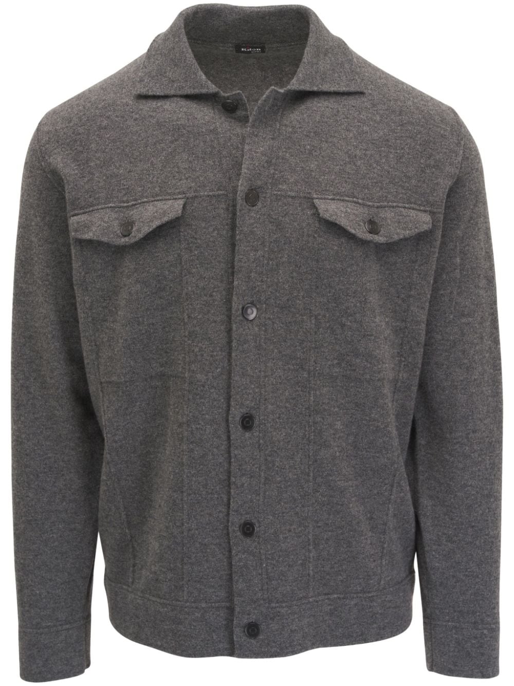 Kiton cashmere shirt - Grey von Kiton