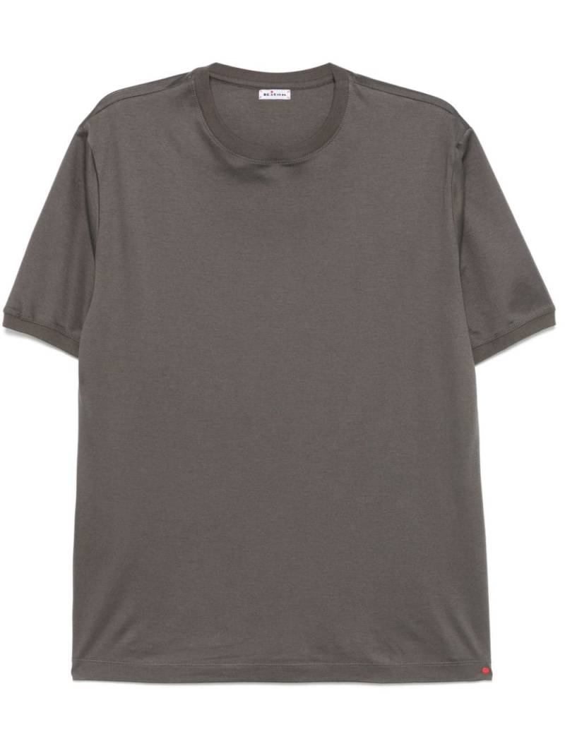 Kiton cotton T-shirt - Grey von Kiton