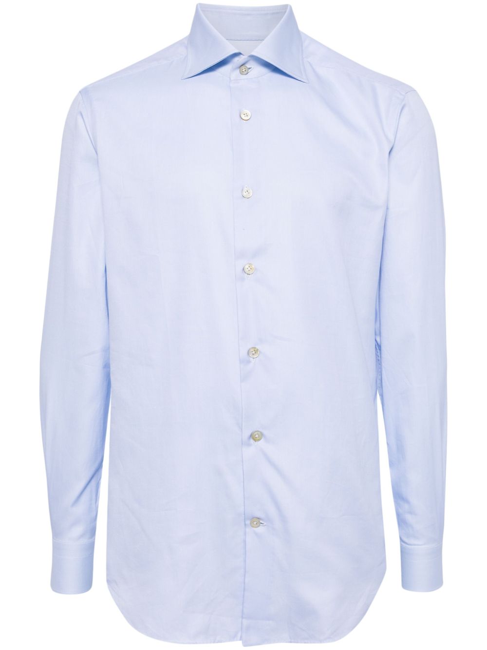 Kiton cotton button-up shirt - Blue von Kiton