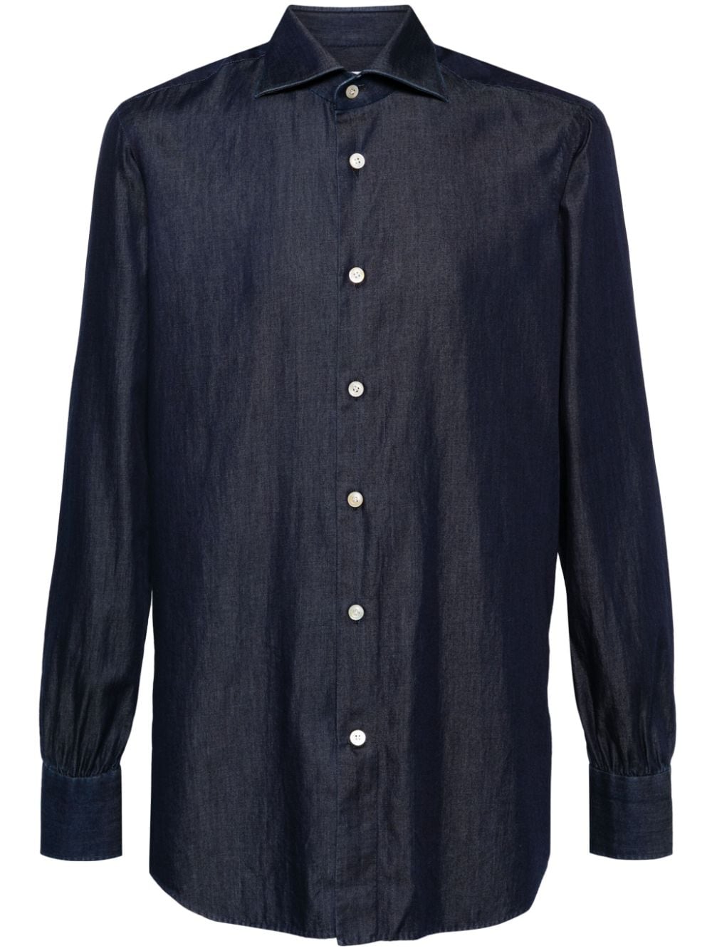 Kiton cotton shirt - Blue von Kiton