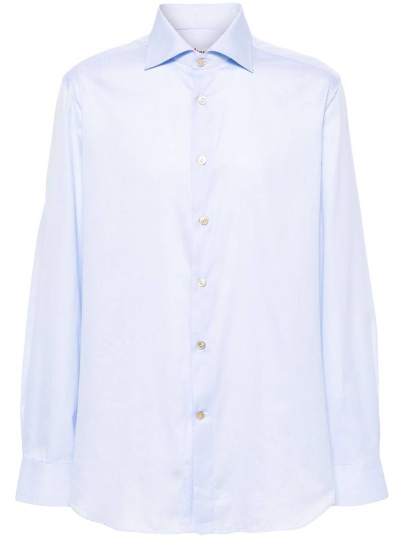 Kiton cotton shirt - Blue von Kiton